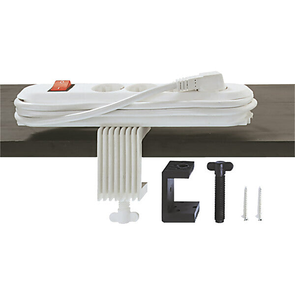 BACHMANN Schraubhalterung Tischsteckdose ws 919.273